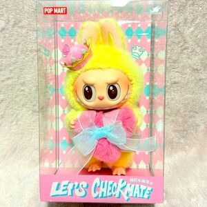 Labubu the Monsters Let’s Checkmate Queen Vinyl Face Plush Pendant